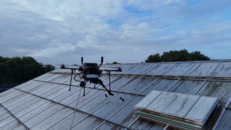 traitement de batiment industriel par drone Vannes